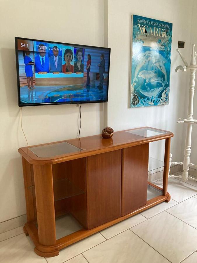 Apartamento Praia Da Enseada Γκουαρούχα Εξωτερικό φωτογραφία